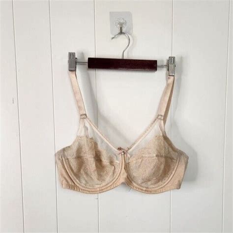 Wacoal Retro Chic Nude Lace Unlined Underwire Bra Gem