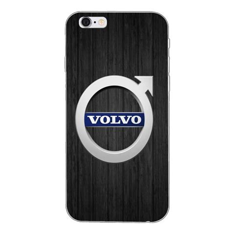 Luxury Car Volvo Logo Slim Silicone Soft Phone Case For Iphone X 8