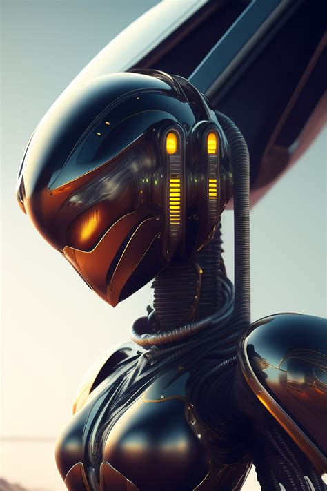 Lexica Alien Biomechanic Full Body Cinematic Style Digital Art