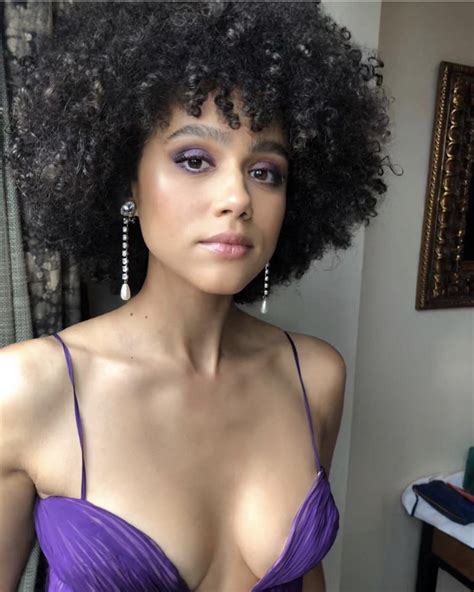 Nathalie Emmanuel Sexy Cleavage Hot Celebs Home
