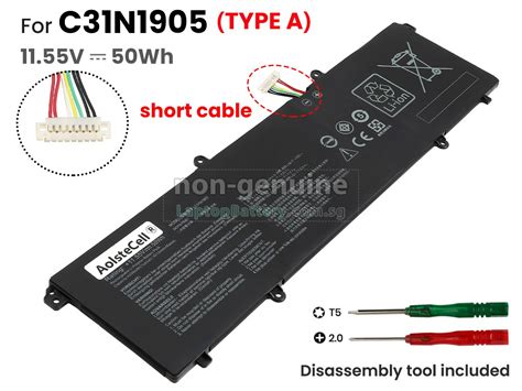 Battery For Asus Vivobook Oled X Za Replacement Asus Vivobook