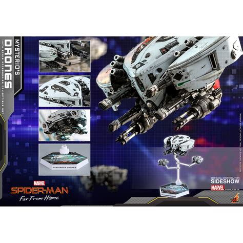 Mysterio S Drones Accessories Spider Man Far From Home Set 1 6 Hot Toys 906930