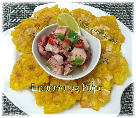 Los Inventos De Lisa Ensalada De Pulpo Comida Boricua Boricua Recipes Puerto Rican Cuisine