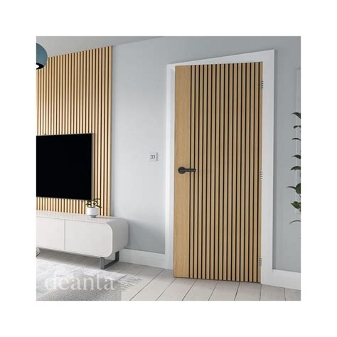 Deanta Malmo Oak Veneer Internal Door C W Berry