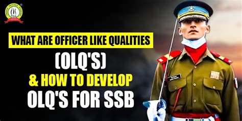 What Are 15 Officer Like Qualities OLQ S For SSB Interview