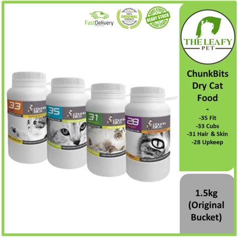 Chunkbits Dry Cat Food 28 Upkeep 31 Hair And Skin 33 Cubs 35 Fits