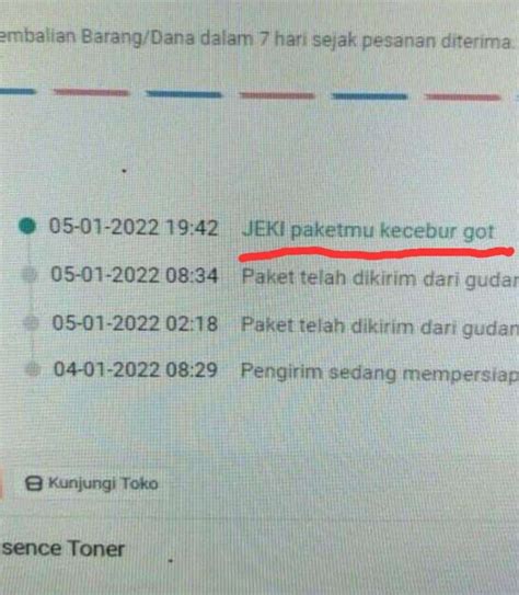 10 Potret Kocak Status Paket Dibawa Kurir Ngakak Banget