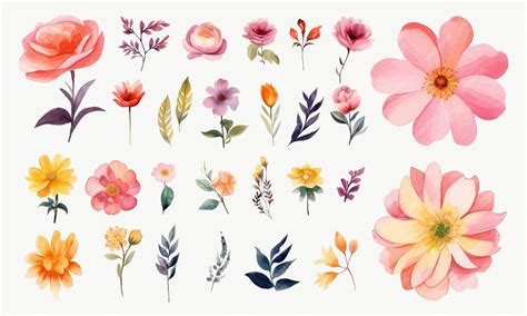 Autumn Flowers Clipart, Fall Aesthetic Graphic by GingerNatyArt - Clip ...