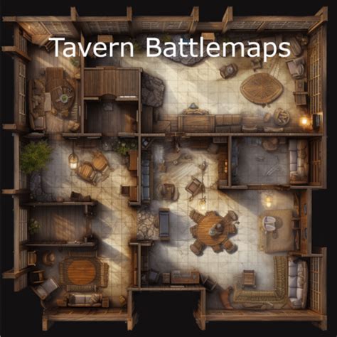 Tavern Battle Maps Roll20 Marketplace Digital Goods For Online