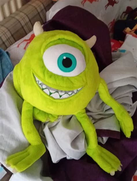 Disneypixar Monsters Inc Mike Wazowski Plush Soft Toy 18 From Head To Toe £420 Picclick Uk