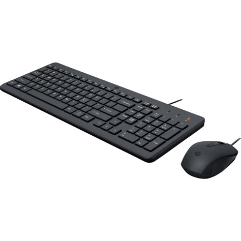 Ensemble Clavier Azerty Arabise Et Souris Filaires HP 150 Noir