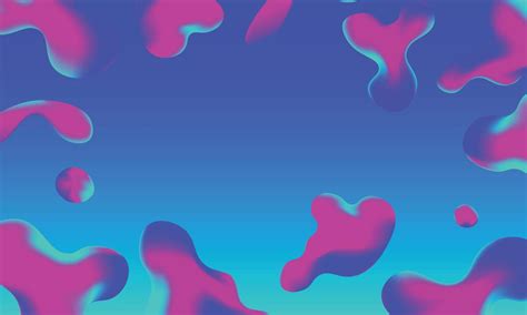 Abstract blue and pink fluid gradient shape. 7717946 Vector Art at Vecteezy