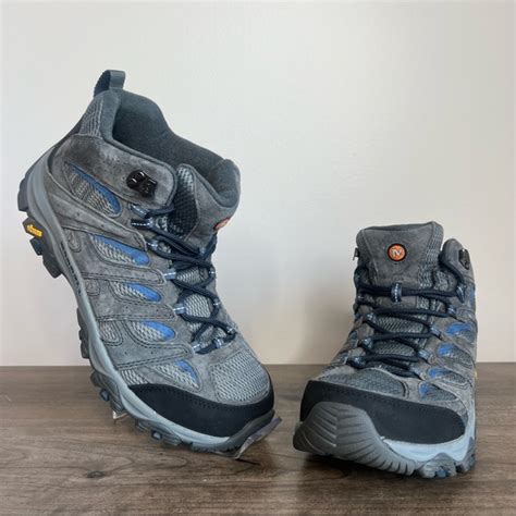 Merrell Shoes Merrell Mid Moab 3 Rugged Mens Granite Hiking Boot Size 5 Wide Poshmark