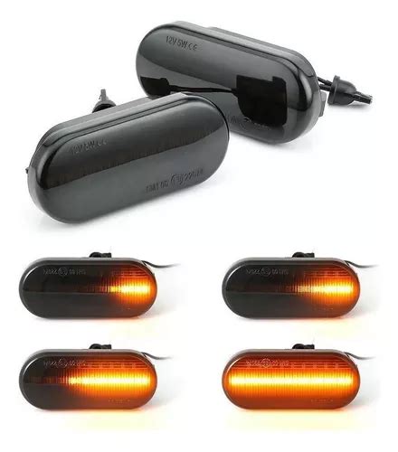 Par Cuarto Led Secuencial Vw A Jetta Golf Cl Sico Beetle Meses Sin