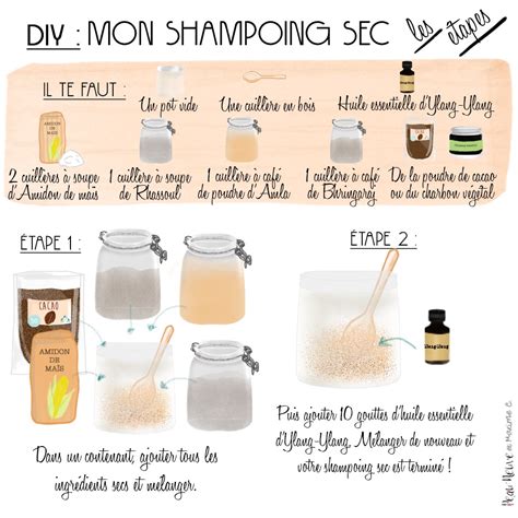 Diy Shampoing Sec Maison Naturel Peau Neuve Faire Son The Best Porn