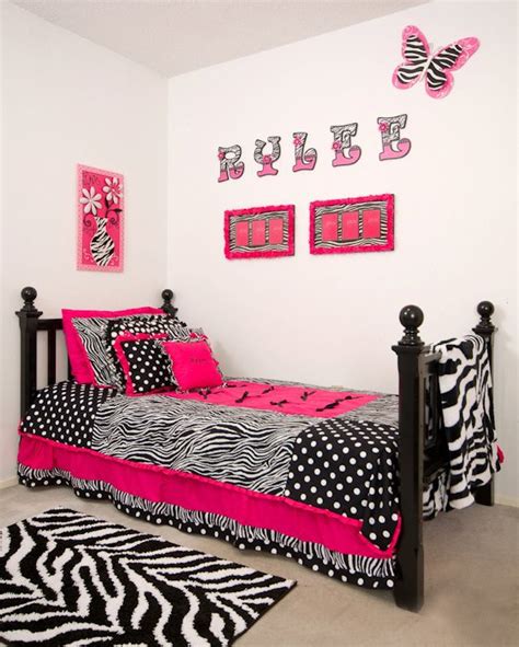 Zebra Print And Hot Pink Bedroom Ideas