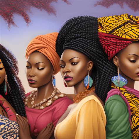 3 Beautiful African Women Praying Creative Fabrica