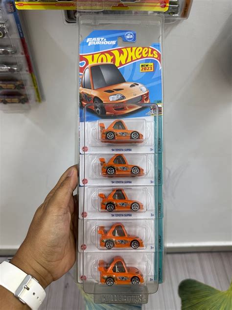 Hot Wheels Toyota Supra Tooned Hobbies Toys Toys Games On Carousell