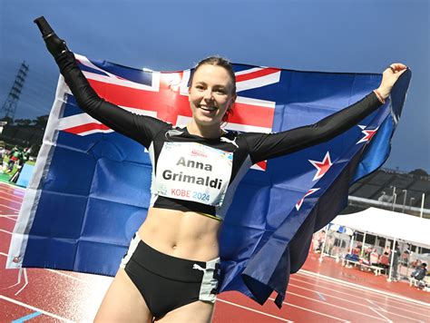 Grimaldi Blitzes To Para Worlds 100m Bronze Athletics New Zealand