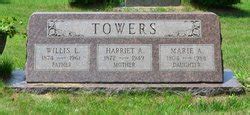 Harriet Ann Sommers Towers M Morial Find A Grave