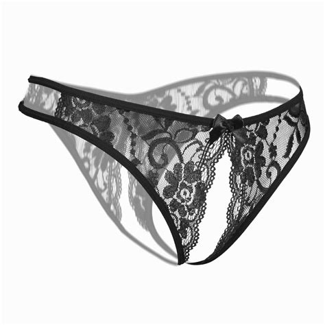 Plus Size 8 16 Lace Sexy Thong Briefs Panties G String Lingerie Open Crotch Pink Ebay