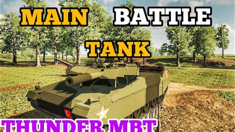 My Bu Ld Ma N Battle Tank N Sprocket Thunder Mbt Youtube