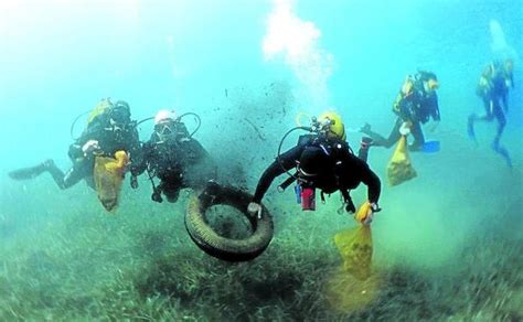 Submarinistas limpiarán de basura los fondos marinos del Puerto Viejo