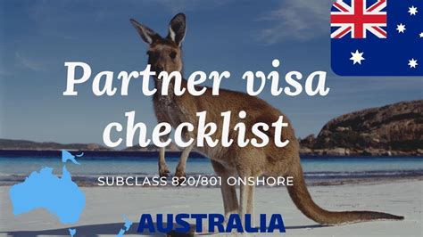 Australian Partner Visa Subclass 820 STAGE 1 CHECKLIST OF DOCUMENTS