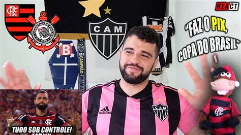 MENGÃO É TETRACAMPEÃO REACT FLAMENGO 1 X 1 CORINTHIANS 6X5 FINAL