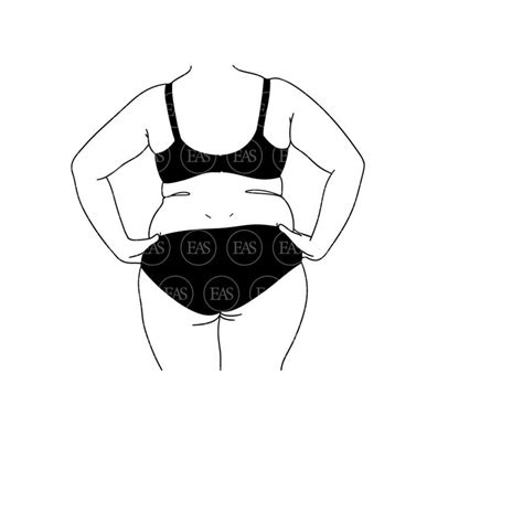 Woman Body Svg Nude Wall Art Body Positive Line Art Vecto Inspire Uplift