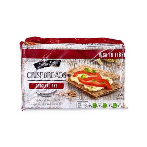 Crispbreads Original Rye 250g Savour Bakes ALDI IE