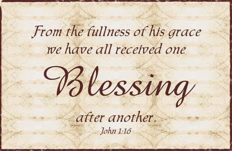 Blessing Bible Verse