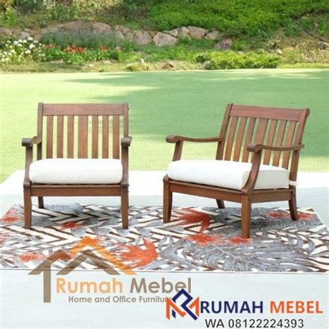 Jual Kursi Teras Minimalis Kayu Jati Harga Murah Rumah Mebel