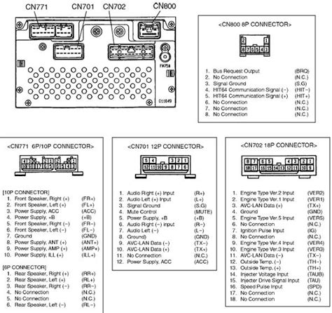 Diagram Radio Wiring For Toyota Corolla