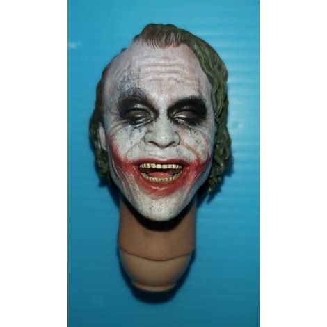 HOT TOYS DX JOKER 小丑 黑暗騎士 希斯萊傑 單售 狂笑頭雕 蝦皮購物