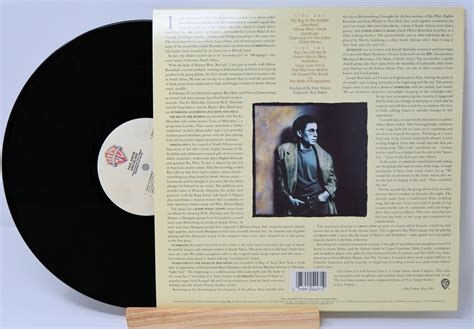 Paul Simon, Graceland, Vinyl Record LP, Used – Joe's Albums