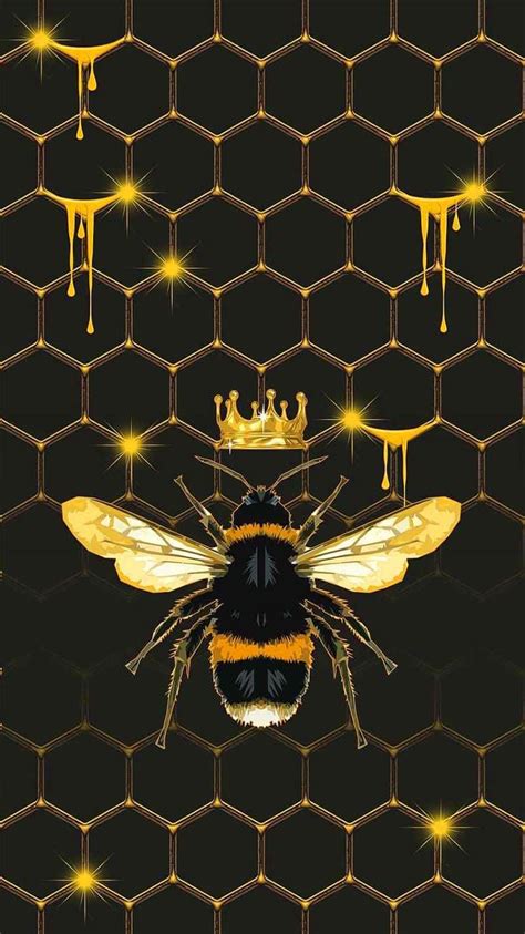 Bee Honeycomb Wallpaper