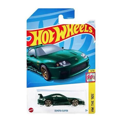 Hijau Free Protector Hot Wheels Toyota Supra Mk Green New Edition Original Mattel