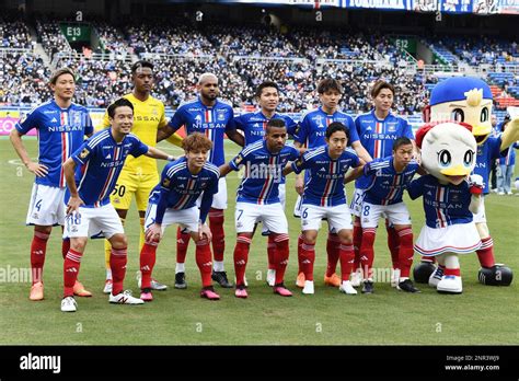 Nissan Stadium Kanagawa Japan 25th Feb 2023 Marinos Team FEBRUARY