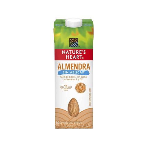 Bebida Vegetariana Natures Heart Almendra Sin Azucar 946 Ml