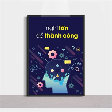 Tuyển chọn tranh động lực truyền cảm hứng tinh thần khởi nghiệp