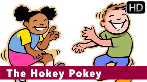 The Hokey Pokey Kids Educational Nursery Rhymes My Body Youtube