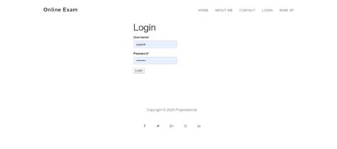 Online Examination System Project In Django Projectworlds Store