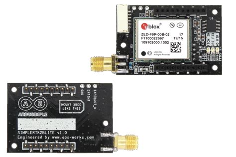 Модуль GPS RTK ArduSimple SimpleRTK2B Lite ZED-F9P купить по лучшей ...