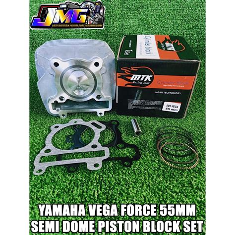 MTK YAMAHA VEGA FROCE 55MM CYLINDER BLOCK SET Shopee Philippines