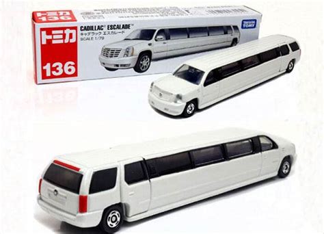 Kids 1:79 Scale White NO.136 Diecast Cadillac Escalade Toy [NM02B456 ...