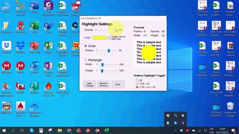 Resaltar Cursor Con Circulo Amarillo Youtube
