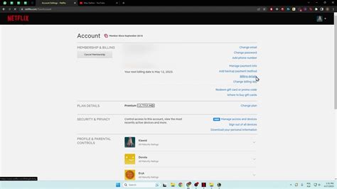 How To Check Billing Details On Netflix Netflix Youtube