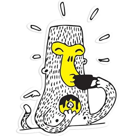 Набор стикеров для Telegram «Городские Обезьяны»