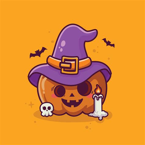 Cartoon Halloween Cute Wallpapers Wallpaper Cave